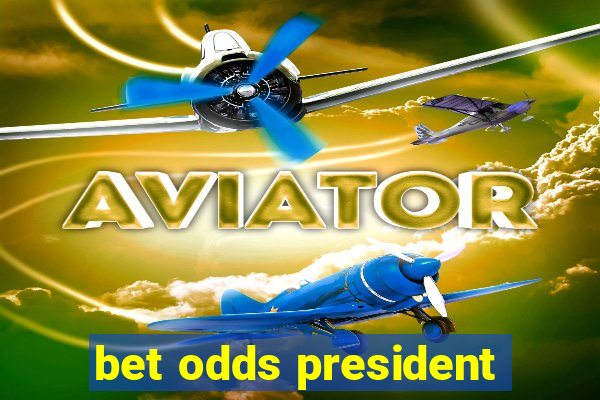 bet odds president