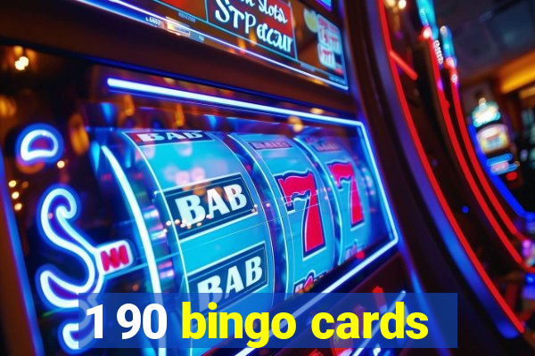 1 90 bingo cards