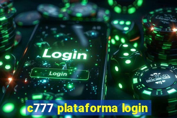 c777 plataforma login