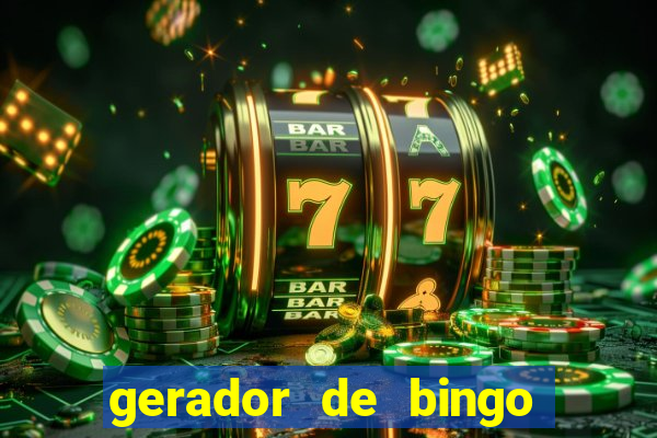 gerador de bingo cha de bebe