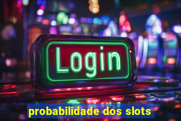 probabilidade dos slots