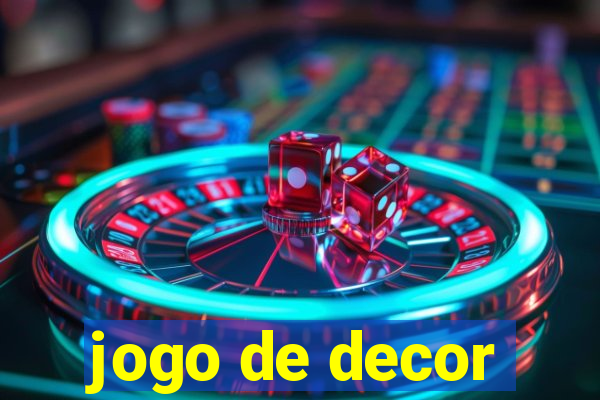 jogo de decor