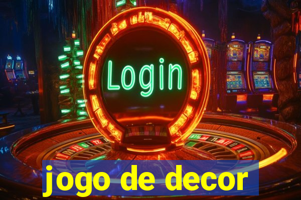 jogo de decor