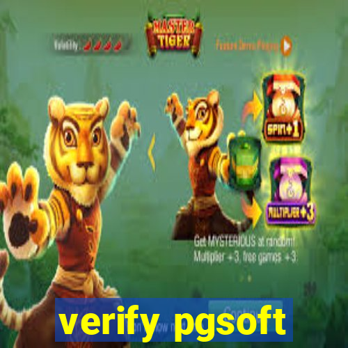 verify pgsoft