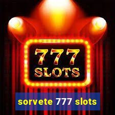 sorvete 777 slots