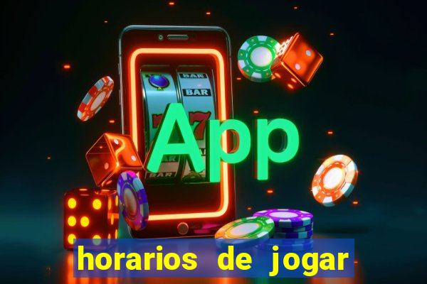 horarios de jogar no fortune tiger