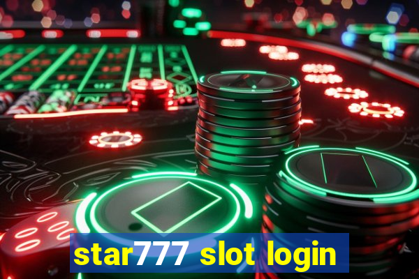 star777 slot login