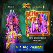 3 in 1 big casino game set