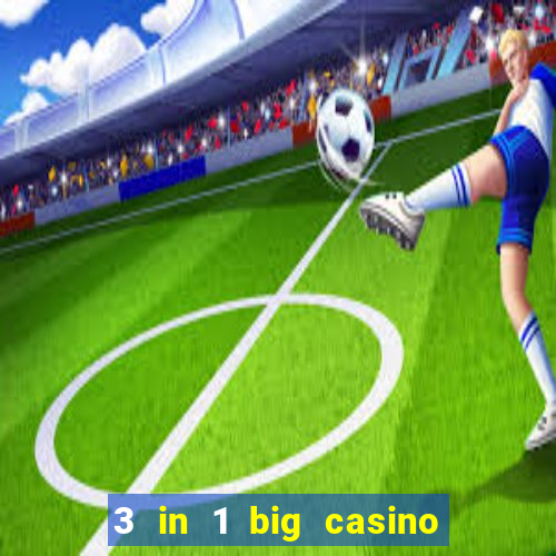 3 in 1 big casino game set