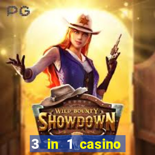 3 in 1 casino game set