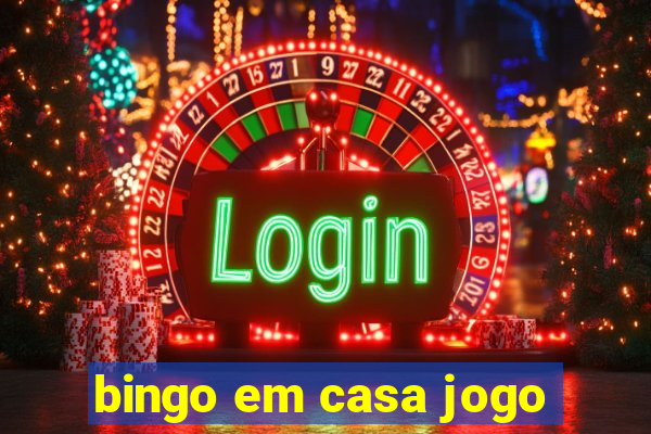 bingo em casa jogo