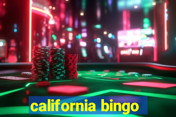 california bingo