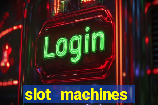 slot machines online for money