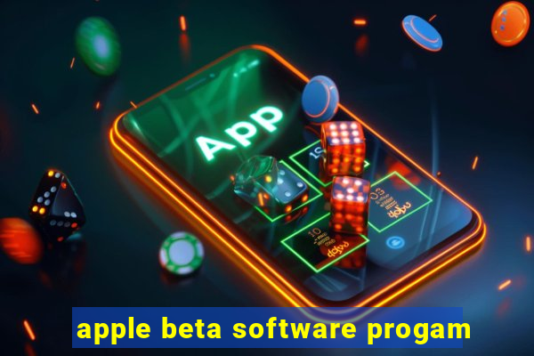 apple beta software progam