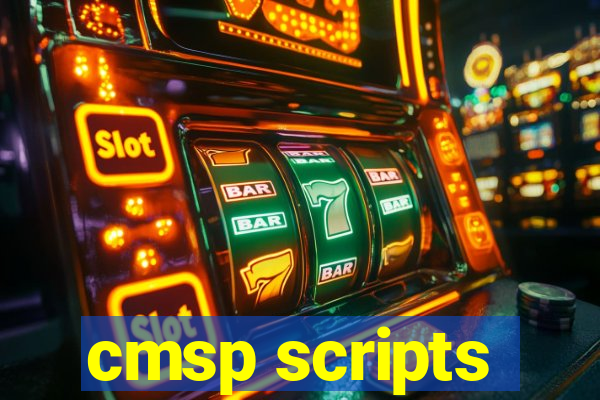 cmsp scripts