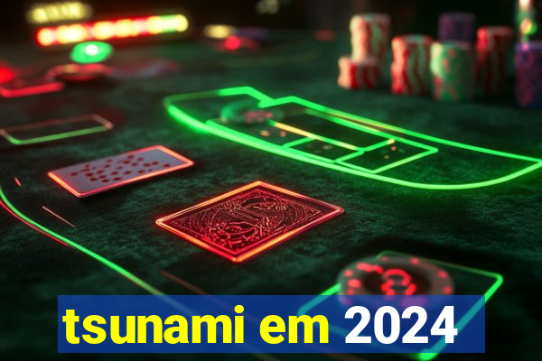 tsunami em 2024