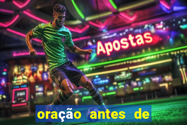 oração antes de jogar futebol