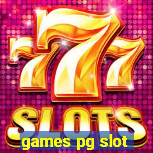 games pg slot