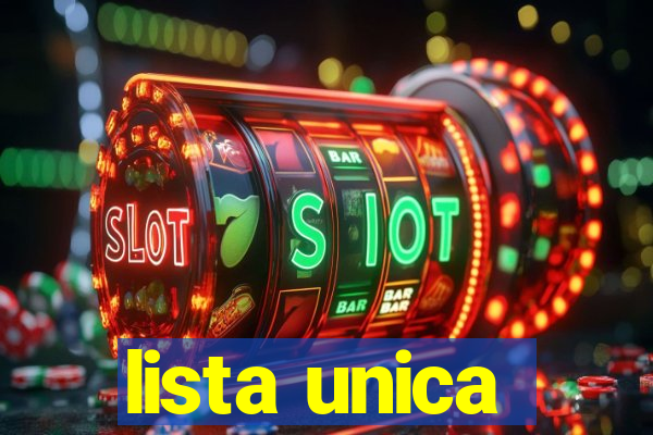 lista unica