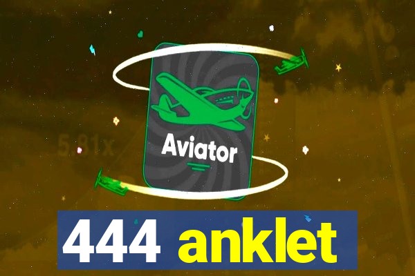 444 anklet