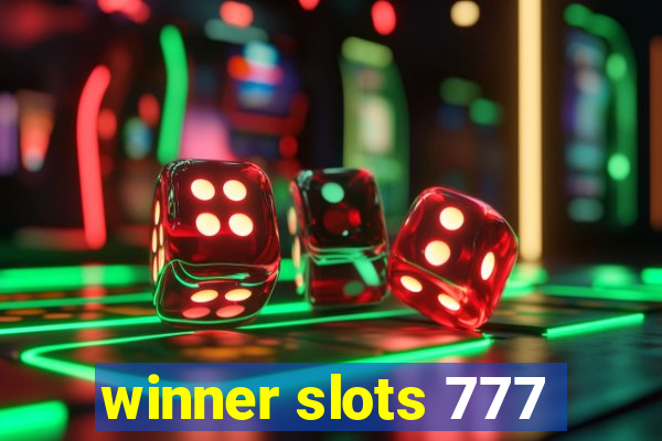 winner slots 777