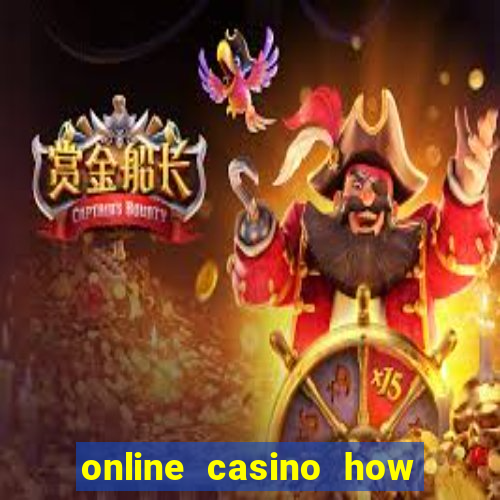 online casino how to win