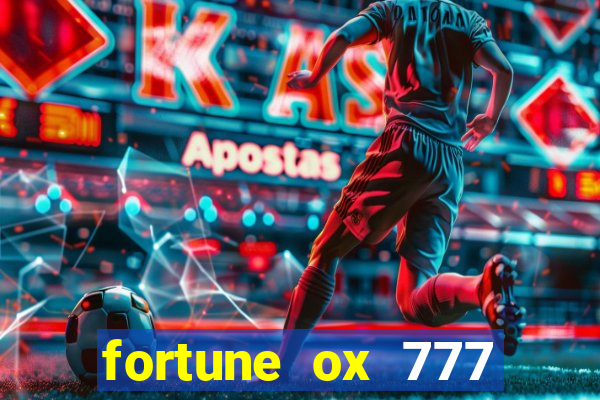 fortune ox 777 fortuna 77