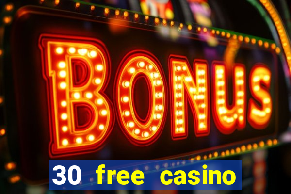 30 free casino bonus no deposit