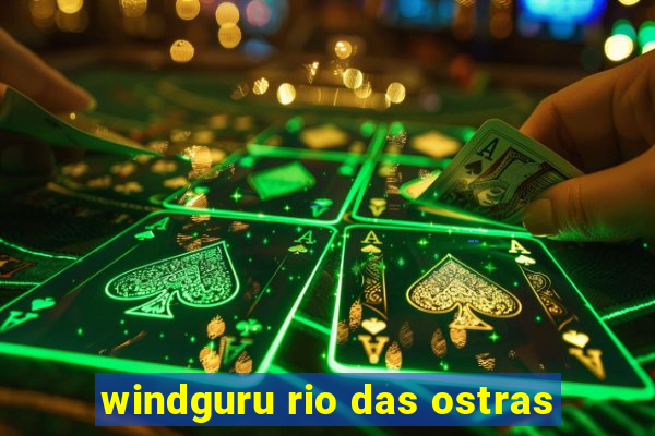 windguru rio das ostras