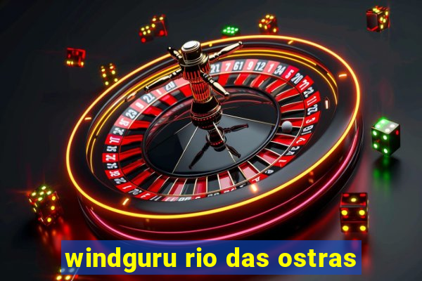 windguru rio das ostras