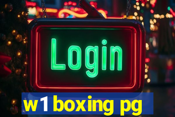 w1 boxing pg