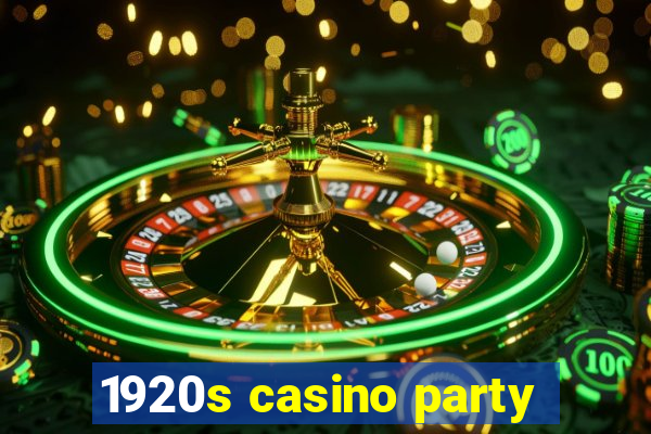 1920s casino party