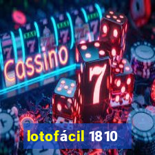 lotofácil 1810