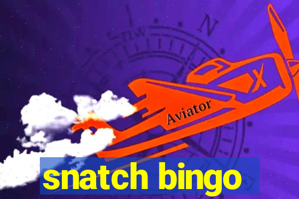 snatch bingo