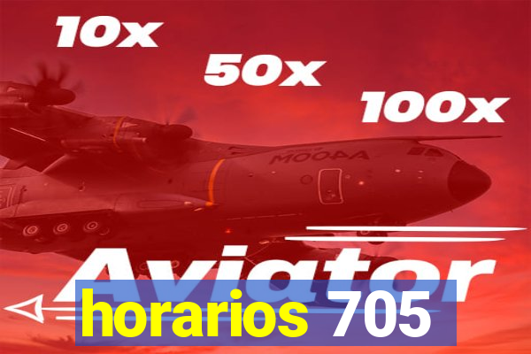 horarios 705