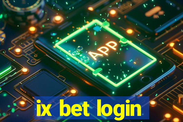 ix bet login