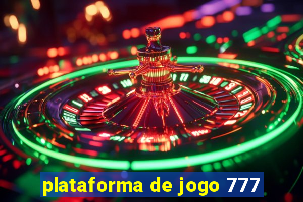 plataforma de jogo 777