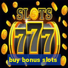 buy bonus slots