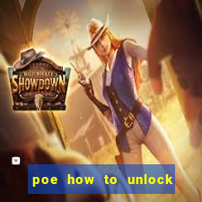 poe how to unlock 5 slot map device