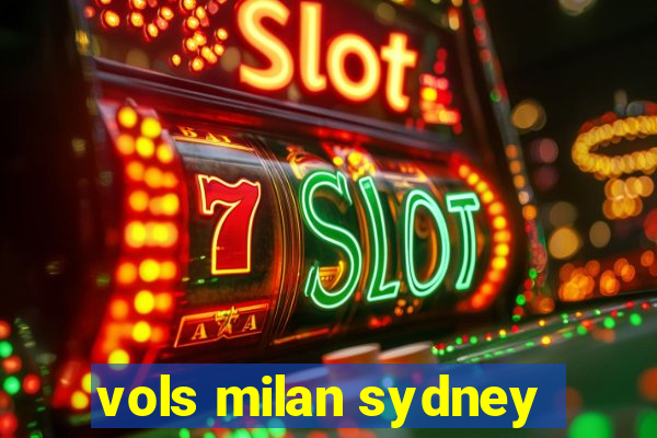 vols milan sydney