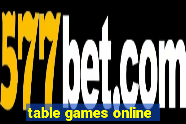 table games online