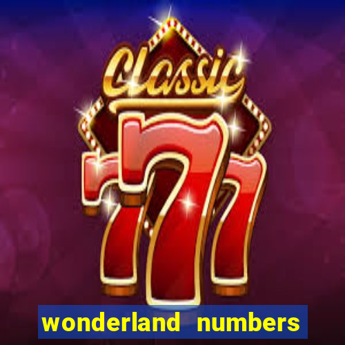 wonderland numbers wiki fandom