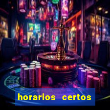 horarios certos para jogar fortune tiger