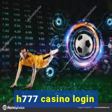 h777 casino login