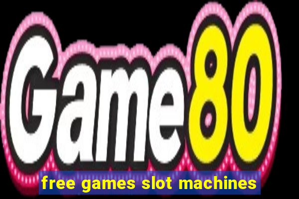 free games slot machines