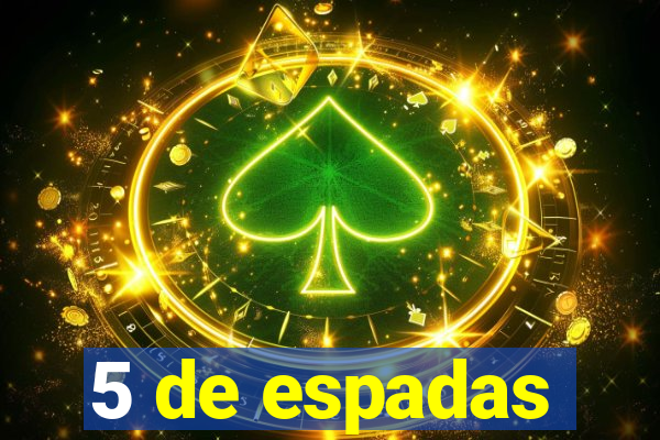 5 de espadas