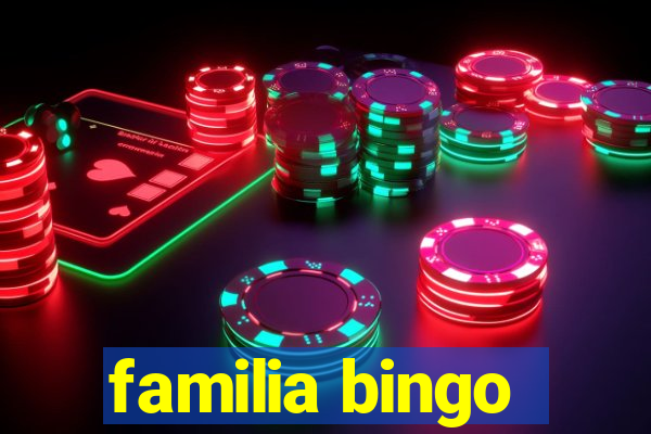 familia bingo