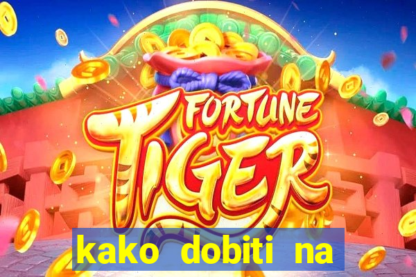 kako dobiti na slot aparatu