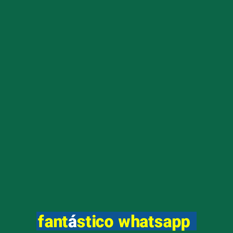 fantástico whatsapp