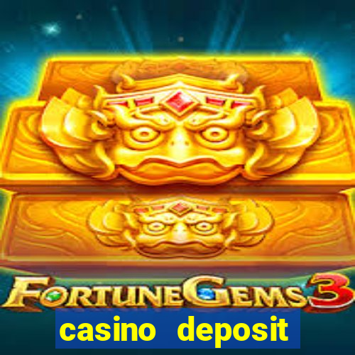 casino deposit bonus code